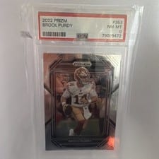 2022 Panini Prizm Brock Purdy #353 card