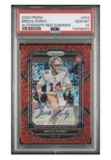 2022 Panini Prizm Brock Purdy #353 card