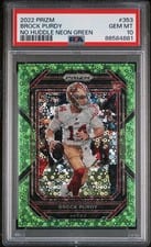 2022 Panini Prizm No Huddle Brock Purdy #353 card