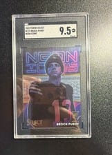 2022 Panini Select Neon Icons Brock Purdy #NI-15 card