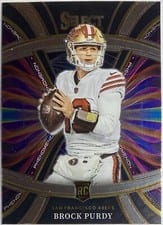 2022 Panini Select Phenomenon Brock Purdy #PHE-18 card