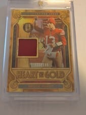 2023 Panini Gold Standard Heart of Gold Threads Brock Purdy #15 card