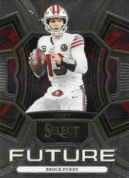 2023 Panini Select Select Future Brock Purdy #5 card