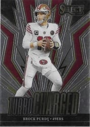 2023 Panini Select Turbocharged Brock Purdy #13 card