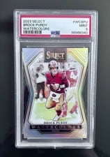 2023 Panini Select Watercolors Brock Purdy #23 card