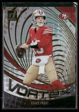 2024 Donruss Vortex Brock Purdy #VOR-BPU card