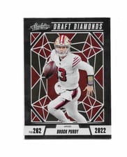 2024 Panini Absolute Draft Diamonds Brock Purdy #DD-BPY card