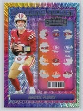 2024 Panini Contenders Winning Ticket Brock Purdy #2 card