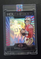 2024 Panini Illusions HoloHeroes Brock Purdy #12 card