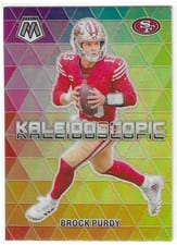 2024 Panini Mosaic Kaleidoscopic Brock Purdy #8 card