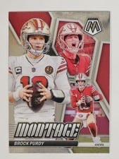 2024 Panini Mosaic Montage Brock Purdy #M-4 card