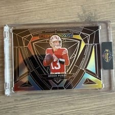 2024 Panini Obsidian Vitreous Brock Purdy #15 card
