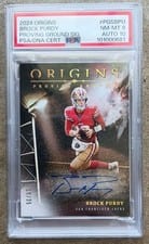 2024 Panini Origins Proving Ground Signatures Brock Purdy #PGS-BPU card