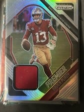 2024 Panini Phoenix Franchise Future Materials Brock Purdy #FFM-BPY card