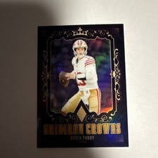 2024 Panini Phoenix Gridiron Crowns Brock Purdy #GC-BPY card