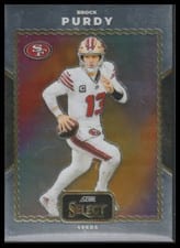 2024 Panini Select Score Select Throwback Brock Purdy #13 card