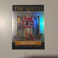 2024 Panini Zenith The Shield Brock Purdy #16 card