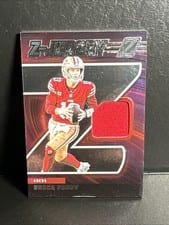 2024 Panini Zenith Z Jersey Brock Purdy #ZJ36 card