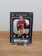 2025 Donruss Optic Captain in Charge Brock Purdy #1 card