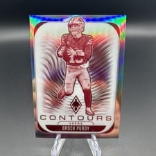 2025 Panini Phoenix Contours Brock Purdy #28 card