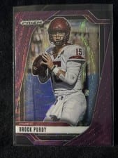 2025 Panini Prizm Draft Picks Base Set Brock Purdy #176 card
