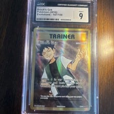 2016 Evolutions Brock's Grit #107 card