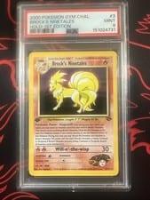 Gym Challenge Brock's Ninetales #3 card