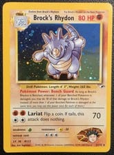 Gym Heroes Brock's Rhydon #2 card