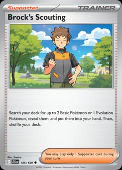 Journey Together Brock's Scouting #146 card