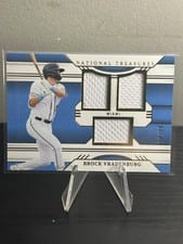 2024 Panini National Treasures Game Gear Swatches Trio Brock Vradenburg #26 card