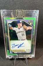 2024 Bowman Sapphire Edition Autographs Brock Wilken #BSPA-BW card