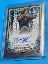 2024 Bowman Sterling Prospect Autographs Brock Wilken #PA-BW card