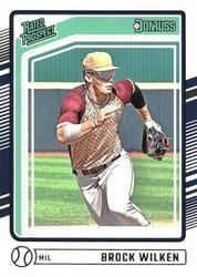 2024 Donruss Base Set Brock Wilken #135 card
