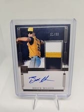 2024 Panini Impeccable Elegance Prospect Jersey Autographs Brock Wilken #EPJ-BW card