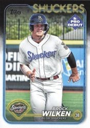 2024 Topps Pro Debut Base Set Brock Wilken #PD-57 card
