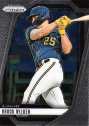 2025 Panini Prizm Base Set Brock Wilken #105 card