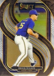 2025 Panini Select Base Set Brock Wilken #162 card