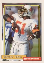 1992 Topps Base Set Broderick Thomas #389 card