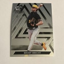2024 Leaf Press Pass Premium Baseball Base Set Brody Brecht #7 card