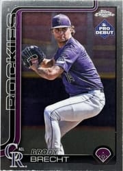 2025 Topps Pro Debut Chrome Brody Brecht #PDC-93 card