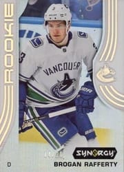 2019-20 Upper Deck Synergy Base Set Brogan Rafferty #72 card