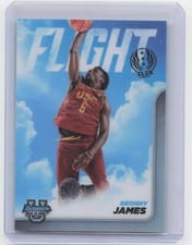 2023-24 Bowman University Best Flight Club Bronny James #FC-14 card