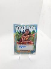 2023-24 Bowman University Chrome The Big Kahuna Autographs Bronny James #BKA-BJ card