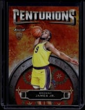 2024-25 Finest Centurions Bronny James Jr. #C-20 card