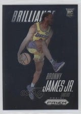 2024-25 Panini Prizm Deca Brilliance Bronny James Jr. #12 card