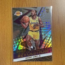 2024-25 Panini Revolution Rookie Revolution Bronny James Jr. #8 card