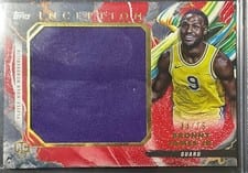 2024-25 Topps Inception Rookie Jumbo Relic Autographs Bronny James Jr. #RJR-BJ card