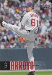 2006 Upper Deck Base Set Bronson Arroyo #71 card