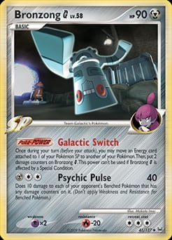 Platinum Bronzong G #41 card
