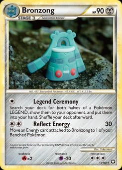 2010 HS—Triumphant Bronzong #15 card
